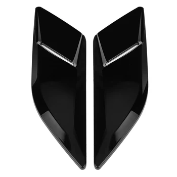 1 пара глянцевых черных автомобильных накладок на вентиляционное отверстие переднего капота Sport L494 2014-2018