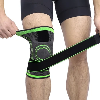 1 шт. компрессионный рукав для колена, наколенник для поддержки колена для бега, тренировок в тренажерном зале, занятий спортом для облегчения боли в суставах и артрита, наколенники
