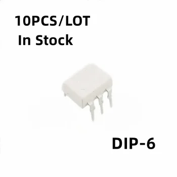10 шт./ЛОТ MOC3061 DIP-6 встроенный симистор MOC3061M белого цвета в наличии