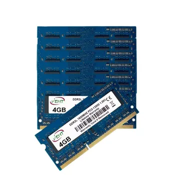 10ШТ Синий VEHT 2 ГБ 4 ГБ 8 ГБ DDR3 DDR3L оперативная ПАМЯТЬ 8500 1333 1600 1866S PC3 1066-1333-12800-14900 МГц Non-ECC 1.5V/1.35V 204 Pin SODIMM