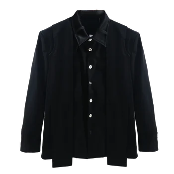 A2162 Модные мужские пальто и куртки 2023 Подиум Роскошный известный бренд Европейский дизайн стиль вечеринки Мужская одежда