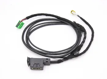 AIDUAUTO AMI AUX USB интерфейс со жгутом проводов подходит для AUDI A4 A5 A6 Q5 Q7 4F0 035 909