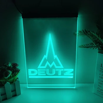 Deutz LED неоновая вывеска Домашний декор Новогодняя стена Свадебная спальня 3D ночник