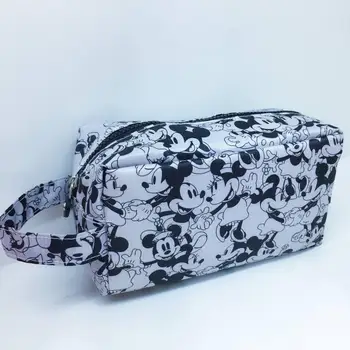 Disney Stitch Водонепроницаемая косметичка mickey mouse wash bag сумка для хранения монет сумка-сумочка