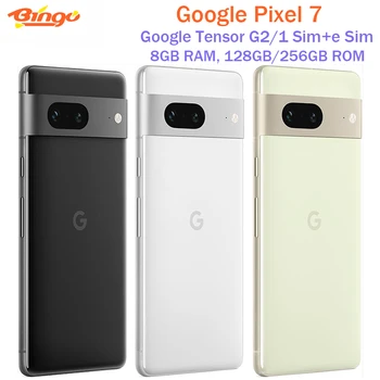Google Pixel 7 128 ГБ / 256 ПЗУ 5G Оригинальный Разблокированный Мобильный телефон 6,3 