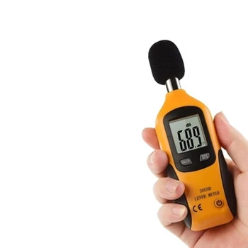 HT-80A Мини Портативный измеритель уровня звука с цифровым ЖК-дисплеем, тестер шума, монитор уровня шума, тестер давления в децибелах