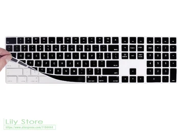 Magic Keyboard с цифровыми клавишами Силиконовый чехол для клавиатуры Apple Magic Keyboard с цифровой зоной A1843 2017