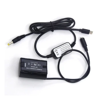 USB Type C Преобразователь USB-PD CP-W235 Соединитель постоянного тока NP-W235 Фиктивный Аккумулятор В Кабель постоянного тока Для Цифровых камер Fujifilm X-T4 XT4