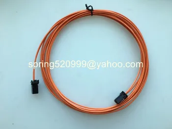 Бесплатная доставка оптоволоконный кабель большинство кабелей 400 см для BMW AU-DI AMP Bluetooth автомобильный GPS автомобильный оптоволоконный кабель для nbt cic 2g 3g 3g +