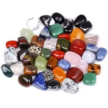 Бусины из натурального стружечного камня 100 г/пакет Разноцветные Хрустальные бусины Бусины из натурального стружечного камня Неправильной формы, драгоценные камни, Целебный Кристалл Россыпью