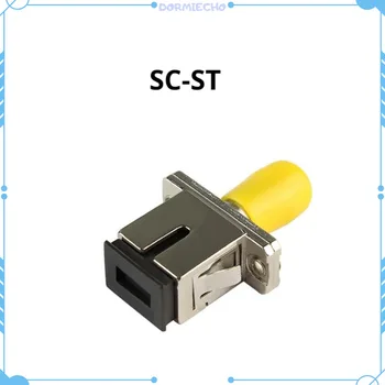 Волоконно-оптический фланцевый соединитель SC-ST, Волоконно-оптический адаптер, Преобразовательная головка для волоконно-оптического разъема FTTH