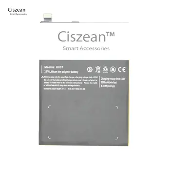 Высококачественная батарея U007 от Ciszean 2200mAh Литий-ионная батарея для смартфона Ulefone U007 + трек-код