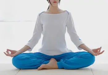 Высокоэластичный костюм для йоги, женская летняя и весенняя одежда для тайцзицюань кунг-фу, униформа, одежда для медитации дзен лэй, синий