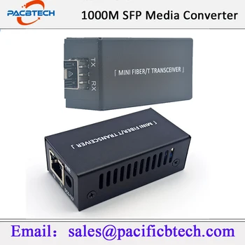 Гигабитный Мини-Медиаконвертер Слот SFP Модуль Приемопередатчика 100/1000 М 1 Слот SFP 1 Однорежимный Оптоволоконный Коммутатор Ethernet SFP RJ45