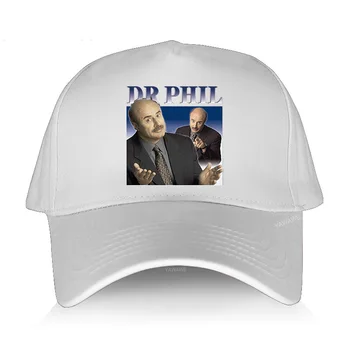Горячая распродажа бейсболок, повседневная крутая мужская кепка Dr Phil в стиле хип-хоп, кепка с коротким козырьком, спортивная кепка для взрослых, Весна-лето, Однотонная Солнцезащитная кепка