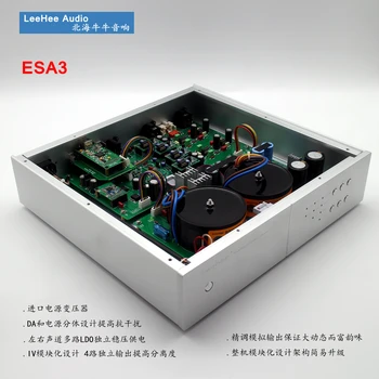 Двухъядерный аудиодекодер ESA3 ES9038PRO USB Bluetooth IIS DSD balanced DAC