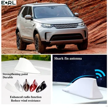 Для Land Rover Discovery Антенна в виде акульих плавников, усилитель FM-сигнала, Суперантенны, Водонепроницаемый Усилитель сигнала, радиоантенны FM/AM