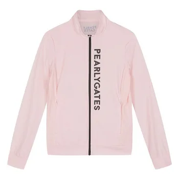 Женская одежда для гольфа, верхнее тонкое пальто, спортивная солнцезащитная одежда для тенниса, розовая куртка