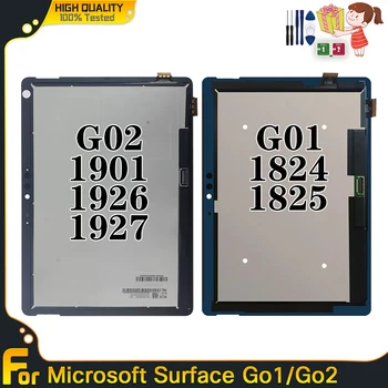 ЖК-планшет для Microsoft Surface Go 1 Go 2 1824 1825 1901 1926 1927 Сенсорный ЖК-экран в сборе 100% обработан