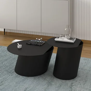 Журнальный столик комбинированного размера Xl Простой Современный диван для Гостиной круглый журнальный столик