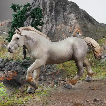 Изящное настольное животное, скульптура лошади, Небьющаяся скульптура лошади, Широкое применение, Товары для дома