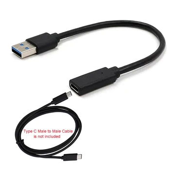 Кабель USB Type-C Кабель для быстрой зарядки 22 см Кабели для быстрой зарядки USB C Шнур для передачи данных Универсальный для телефонов и планшетов