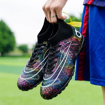 Качественная футбольная обувь Бутсы C.Ronaldo Прочные Футбольные бутсы Легкие Удобные Кроссовки для футзала Оптом Chuteira Society