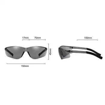 Крутые велосипедные солнцезащитные очки с защитой от деформации Солнцезащитные очки для верховой езды в большой оправе для путешествий по пустыне Женские Мужские солнцезащитные очки с защитой от ультрафиолета