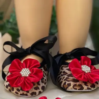 Кукольная Персонализированная Леопардовая Детская обувь Ручной работы Bar От Новорожденного до 5 лет, Детские Пинетки ручной работы, Мокасины ручной работы