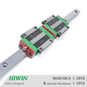 Линейные направляющие HIWIN HGW30 500 600 700 800 мм Комплект деталей станка с шариковым винтом для деталей HGR30 с ЧПУ по оси Z