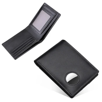 Модный кошелек, кошельки с RFID-блокировкой, тонкий держатель для кредитных карт для airtag, деловые подарки для мужчин