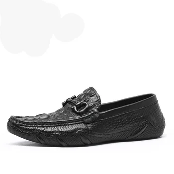 Мужские лоферы, Летняя модная обувь 2021, Мужская классическая Обувь для вождения из натуральной кожи, Мужская Удобная повседневная обувь для лодок, мужская