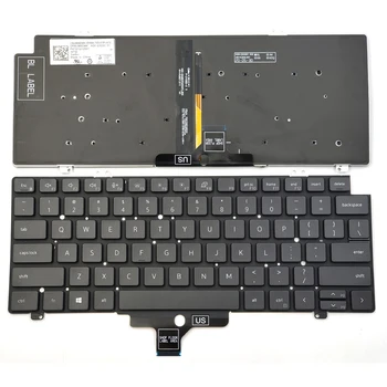Новая Клавиатура для ноутбука Dell Latitude 5420 7420 серии 7520 Американского Черного Цвета С подсветкой 0CW3R5 CW3R5