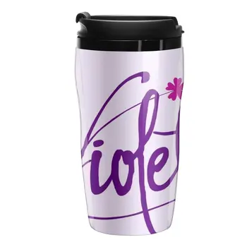 Новая кофейная кружка для путешествий с логотипом Violetta, милые кружки для кофе и чая, роскошная кофейная чашка, креативные чашки
