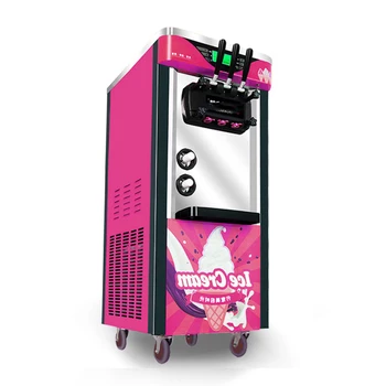 Новый тип автоматической настольной машины для производства мороженого, крупногабаритной коммерческой машины для производства мороженого большой емкости