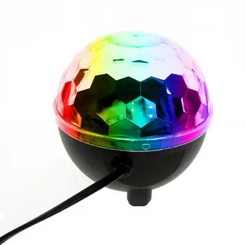Огни для дискотеки, стробоскопический шар, звуковая активируемая лампа, танцевальная лампа, Великобритания