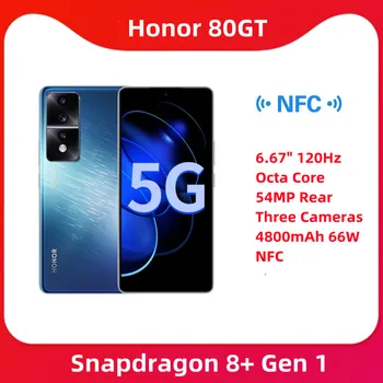 Оригинальный Новый Мобильный Телефон Honor 80 GT 5G 6,67 