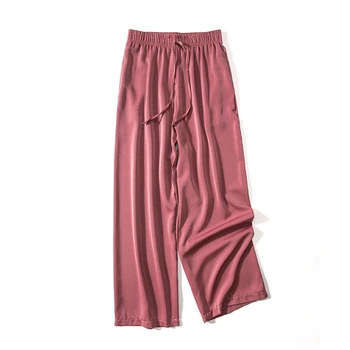 Осенние новые домашние брюки Женские пижамные брюки Модные повседневные освежающие и удобные весенние женские брюки для отдыха