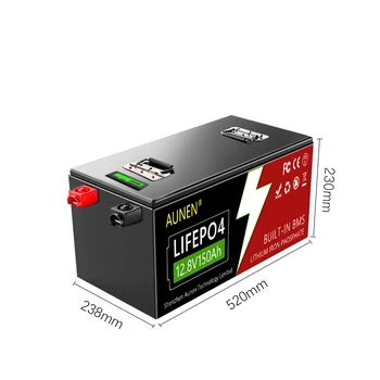 перезаряжаемые lifepo4 12v 150ah batterie 12v150ah литий-ионные аккумуляторы 12v 150ah lifepo4 аккумулятор для экскурсионного автомобиля