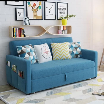 Современная гостиная, функциональный диван-кровать, Модная игровая кровать для гостиной, раскладной диван, Многофункциональная мебель для шезлонга HY