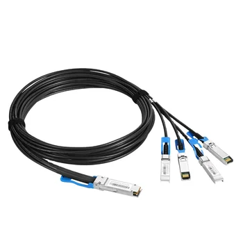 Соединительный кабель QSFP28 -4xSFP28 со скоростью 100 Гбит/с Высокоскоростной оптоволоконный кабель DAC