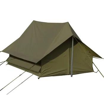 Уличная походная ретро-палатка для 2 человек, дорожная поездка, непромокаемая хижина, тип A-line, ткань Оксфорд