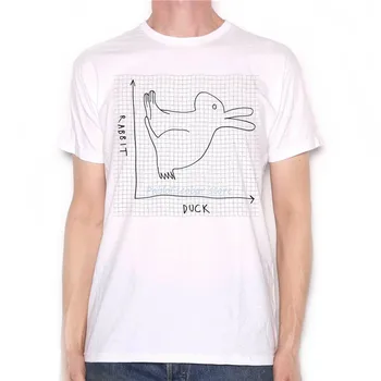 Футболка с изображением Old Skool Hooligans - Забавная комедийная футболка с рисунком кролика и утки! Оптовая продажа мужской футболки с круглым вырезом бренда teeshirt