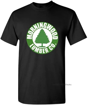 Футболки Morningwood Lumber, новое поступление, футболки для взрослых мужчин, Юмористические мужские графические топы, новинка, футболка из 100% хлопка, прямая доставка