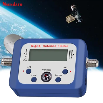 Цифровой измеритель сигнала спутникового поля satfinder GSF-9506, Спутниковый приемник спутникового сигнала Sat Finder TV с ЖК-экраном