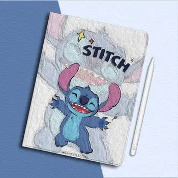 Чехол для планшета Disney Stitch для iPad Pro Air 3 4 5 Mini 4 5 6 2022 10 поколения 10,9-дюймовая мультяшная силиконовая защитная оболочка для планшета