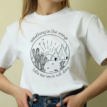 Эстетичные футболки с пейзажем Западной пустыни, винтажная женская футболка с музыкой кантри, модная футболка в стиле пастушка Гранж