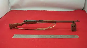 Японская металлическая полностью разложившаяся винтовка 38-го типа времен Второй мировой войны 1: 6