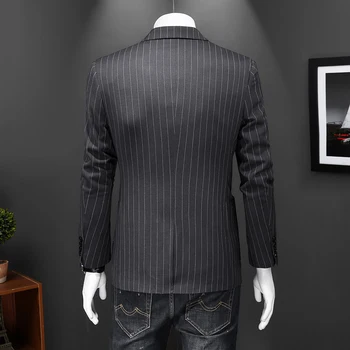 2023 Пальто мужское весеннее новое деловое повседневное мужское однобортное маленькое платье single West повседневный костюм мужской S-5XL полный размер