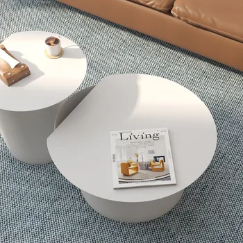 Журнальный столик комбинированного размера Xl Простой Современный диван для Гостиной круглый журнальный столик